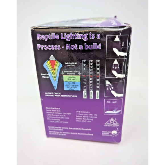 Mega-Ray Pet Care Mercury Vapor Bulb lamp - 70 Watts UV output UVA UVB IR - Picture 3 of 4